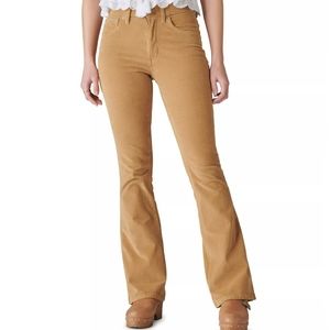 Lucky Brand High Rise Corduroy Stevie Flare Pants Women’s. Size 8/29. NWT $109
